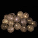 Гирлянда на батарейках Springos Cotton Balls 4 м 20 LED CL0038 Warm White