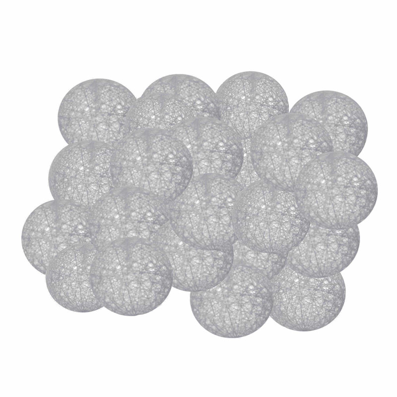 Гирлянда на батарейках Springos Cotton Balls 4 м 20 LED CL0038 Warm White