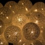 Гірлянда на батарейках Springos Cotton Balls 4 м 20 LED Warm White (Silver)