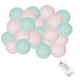 Гирлянда на батарейках Springos Cotton Balls 4 м 20 LED CL0046 Warm White
