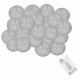 Гирлянда на батарейках Springos Cotton Balls 6 м 30 LED CL0051 Warm White