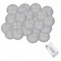 Гірлянда на батарейках Springos Cotton Balls 6 м 30 LED Warm White (Gray)