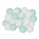 Гирлянда на батарейках Springos Cotton Balls 6 м 30 LED CL0052 Warm White