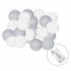 Гирлянда на батарейках Springos Cotton Balls 6 м 30 LED CL0053 Warm White