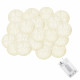 Гирлянда на батарейках Springos Cotton Balls 6 м 30 LED CL0055 Warm White