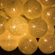 Гирлянда на батарейках Springos Cotton Balls 6 м 30 LED CL0055 Warm White