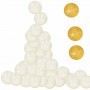 Гірлянда на батарейках Springos Cotton Balls 6 м 30 LED Warm White (Yellow)