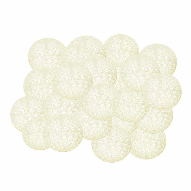 Гирлянда на батарейках Springos Cotton Balls 6 м 30 LED CL0055 Warm White