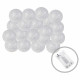 Гірлянда на батарейках Springos Cotton Balls 6 м 30 LED Warm White (Silver)