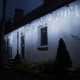 Гірлянда бахрома вулична Springos 8 м 200 LED Cold White