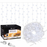 Гірлянда бахрома вулична Springos 20 м 500 LED Cold White