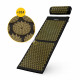 Килимок акупунктурний з валиком 4FIZJO Аплікатор Кузнєцова 128 x 48 см Black/Gold