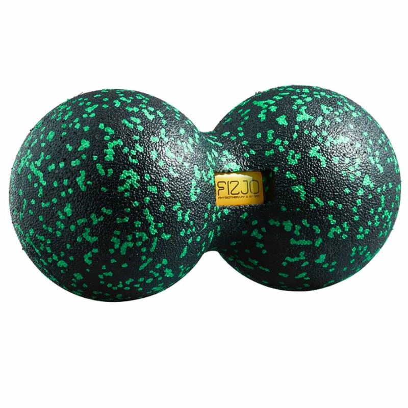 Массажный мяч двойной 4FIZJO EPP DuoBall 12 Black/Green (P-5907222931325)