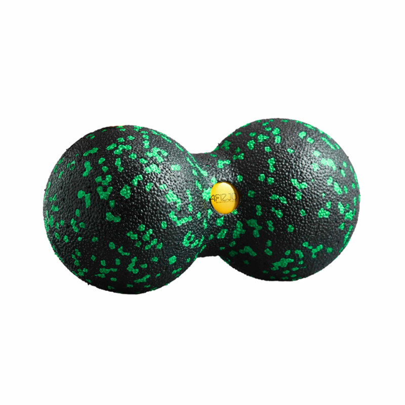 Массажный мяч двойной 4FIZJO EPP DuoBall 08 Black/Green