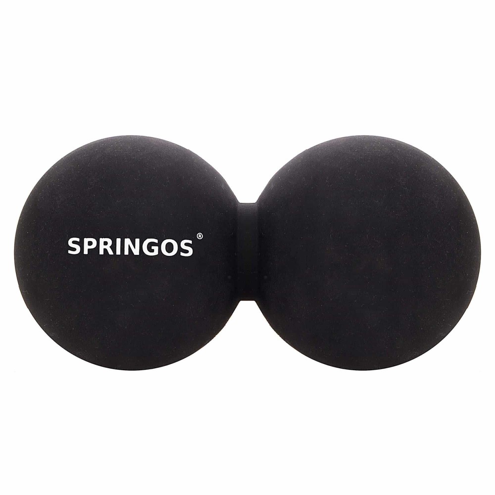 Массажный мяч двойной Springos Lacrosse Double Ball 6.5 x 13 см FA0053