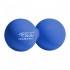 Масажний м'яч подвійний 4FIZJO Lacrosse Double Ball 6.5 x 13.5 см синій