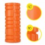 Массажный ролик Cornix EVA 33 x 14 см (валик, роллер) XR-0033 Orange