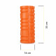 Массажный ролик Cornix EVA 33 x 14 см (валик, роллер) XR-0033 Orange