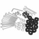Батут Springos 305 см Black із зовнішньою сіткою і драбинкою