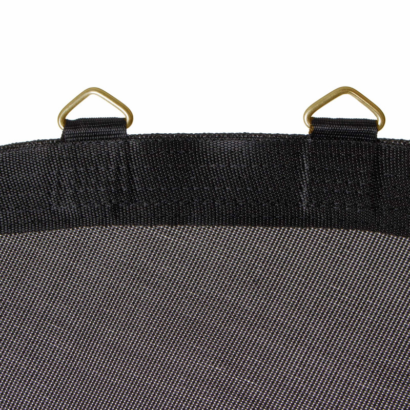 Батут Springos 244 см Black із зовнішньою сіткою і драбинкою