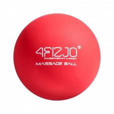Масажний м'яч 4FIZJO Lacrosse Ball 6.25 см червоний