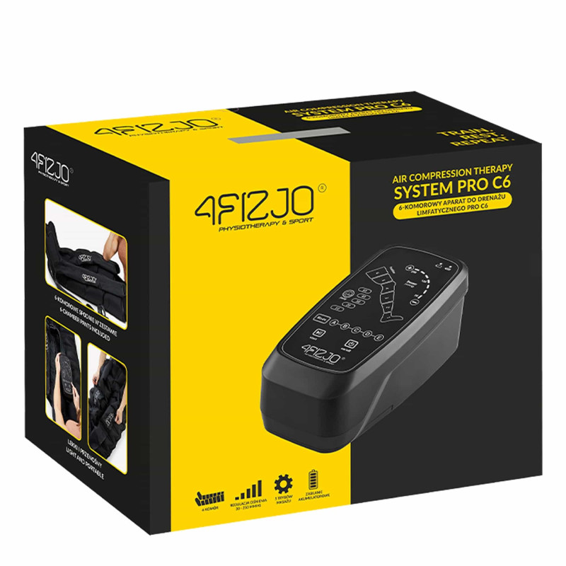 Аппарат для прессотерапии и лимфодренажа 4FIZJO 6-и камерный PRO-C6 (P-5907739316066)