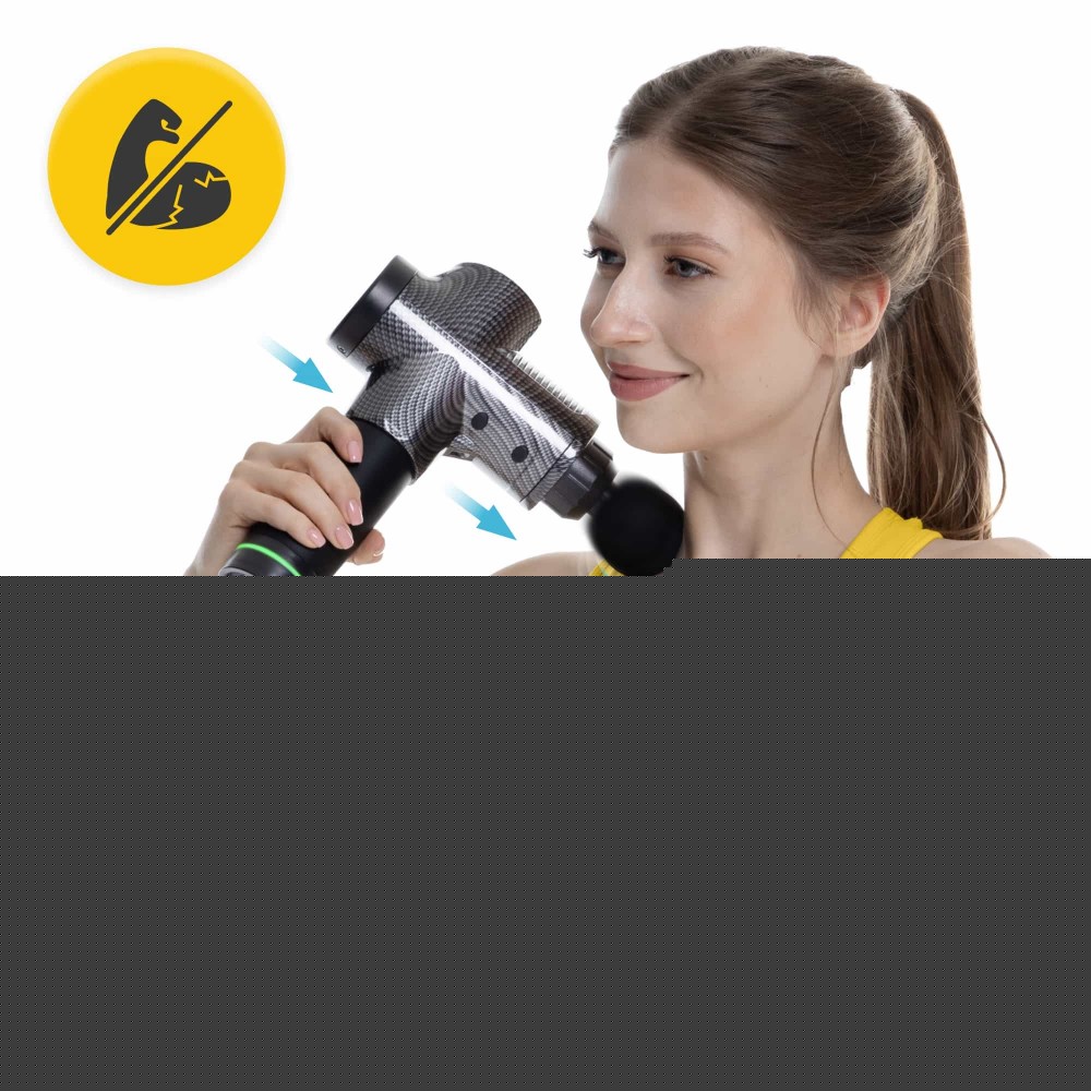 Ручний перкусійний масажер 4FIZJO Massage Gun Ultra 100 Вт (масажний пістолет)