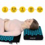 Килимок акупунктурний з подушкою 4FIZJO Ergo Mat Аплікатор Кузнєцова Black/Blue