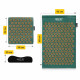 Коврик акупунктурный с подушкой 4FIZJO Ergo Mat Аппликатор Кузнецова Navy Green/Gold (P-5907739315076)