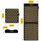Коврик акупунктурный с подушкой 4FIZJO Ergo Mat XL Аппликатор Кузнецова Black/Gold (P-5907739313843)