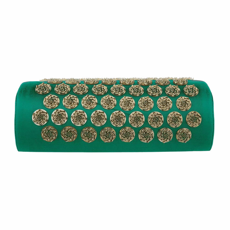 Валик акупунктурный 4FIZJO Standard Аппликатор Кузнецова 4FJ0405 Navy Green/Gold