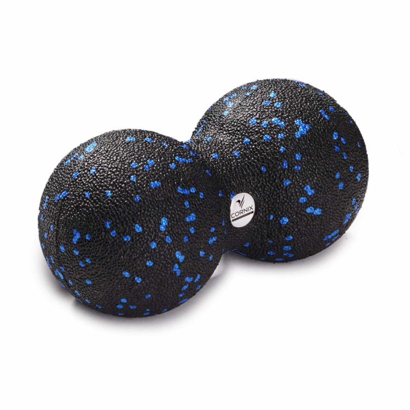 Масажний м'яч подвійний Cornix EPP DuoBall 8 x 16 см XR-0122