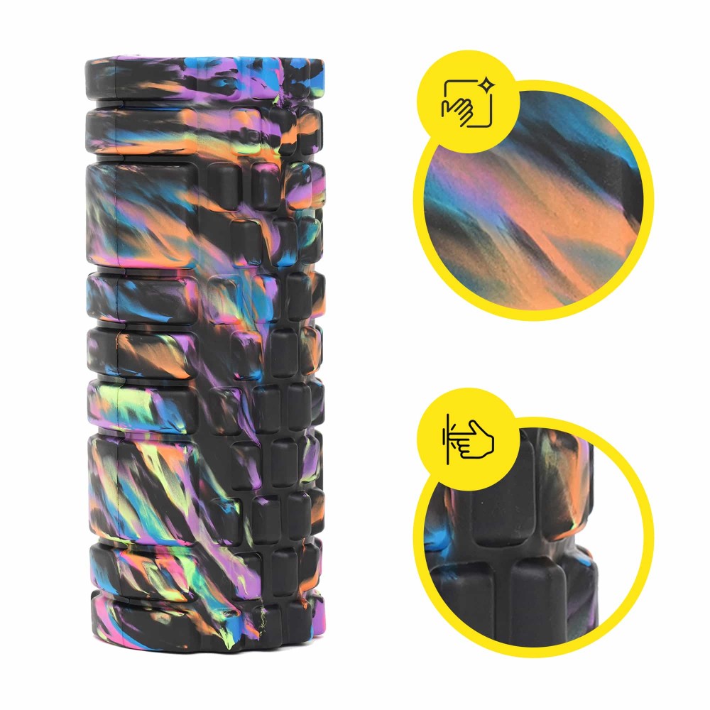 Масажний ролик Cornix EVA Marble Design 33 x 14 см XR-0106