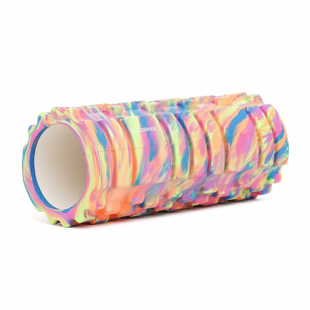 Масажний ролик Cornix EVA Marble Design 33 x 14 см XR-0108