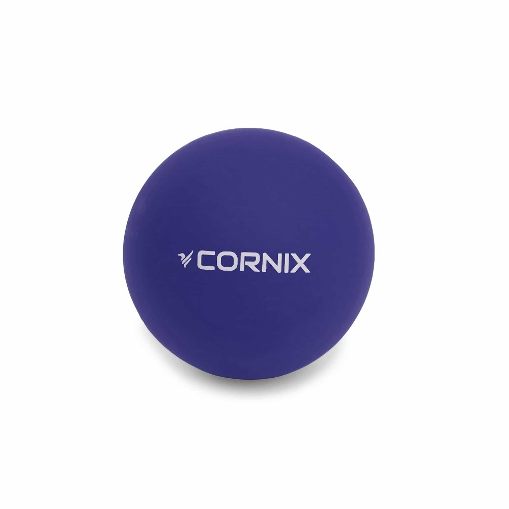 Масажний м'яч Cornix Lacrosse Ball 6.3 см синій