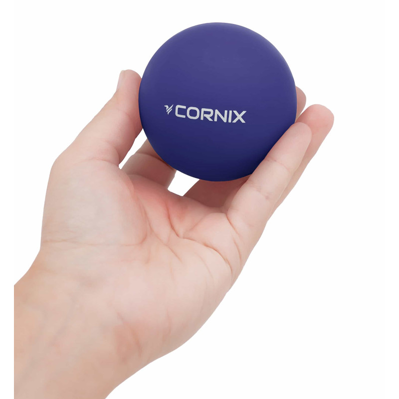 Массажный мяч Cornix Lacrosse Ball 6.3 см XR-0229 Navy Blue