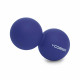 Масажний м'яч Cornix Lacrosse DuoBall 6.3 x 12.6 см синій