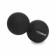 Масажний м'яч Cornix Lacrosse DuoBall 6.3 x 12.6 см чорний