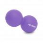 Массажный мяч Cornix Lacrosse DuoBall 6.3 x 12.6 см XR-0114 Purple