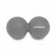Массажный мяч Cornix Lacrosse DuoBall 6.3 x 12.6 см XR-0115 Grey
