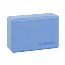 Блок для йоги Cornix EVA 22.8 x 15.2 x 7.6 см Blue