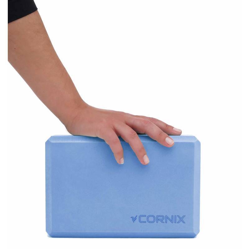 Блок для йоги Cornix EVA 22.8 x 15.2 x 7.6 см Blue