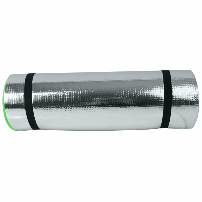 Коврик туристический (каремат) SportVida Alu EVA 1 см SV-EZ0010 Green