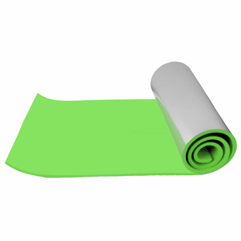 Коврик туристический (каремат) SportVida Alu EVA 1 см SV-EZ0010 Green