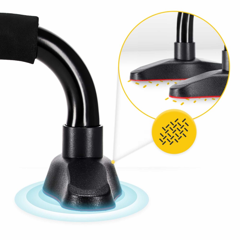 Упори для віджимань 4FIZJO Push-up Bars Black/Red (P-5907739310392)