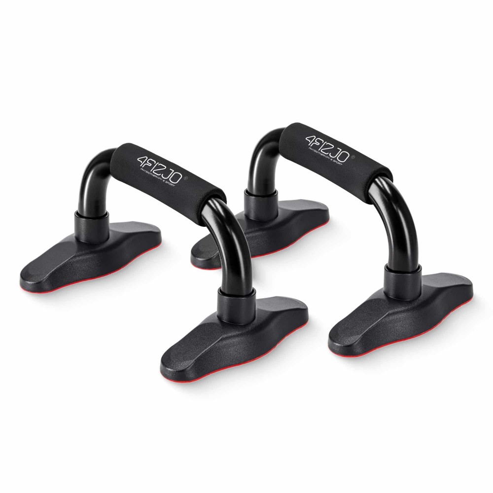 Упори для віджимань 4FIZJO Push-up Bars Black/Red (P-5907739310392)