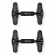 Упоры для отжиманий 4FIZJO Push-up Bars Black/Red (P-5907739310392)