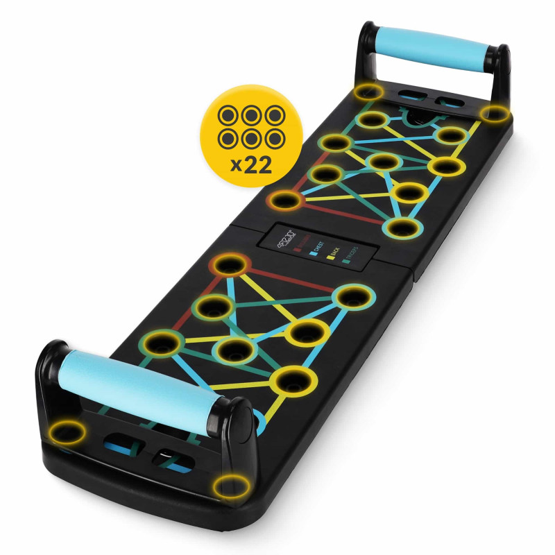 Упоры (доска) для отжиманий со сменным хватом 4FIZJO Push-up Board складная (P-5907739312785)