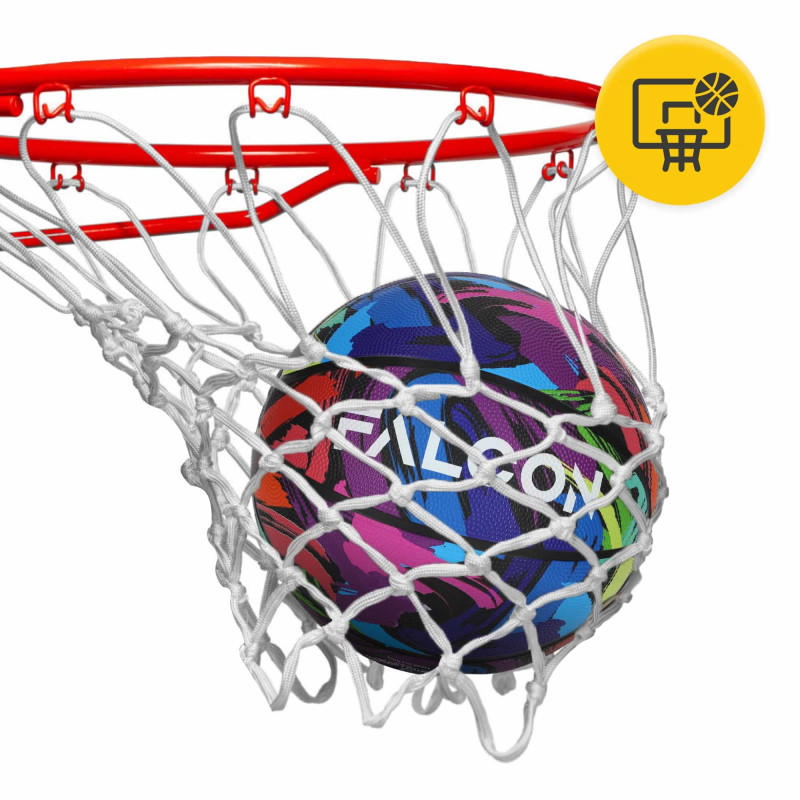 М'яч баскетбольний Falcon Streetball Mix Size 7 (P-5905973404235)