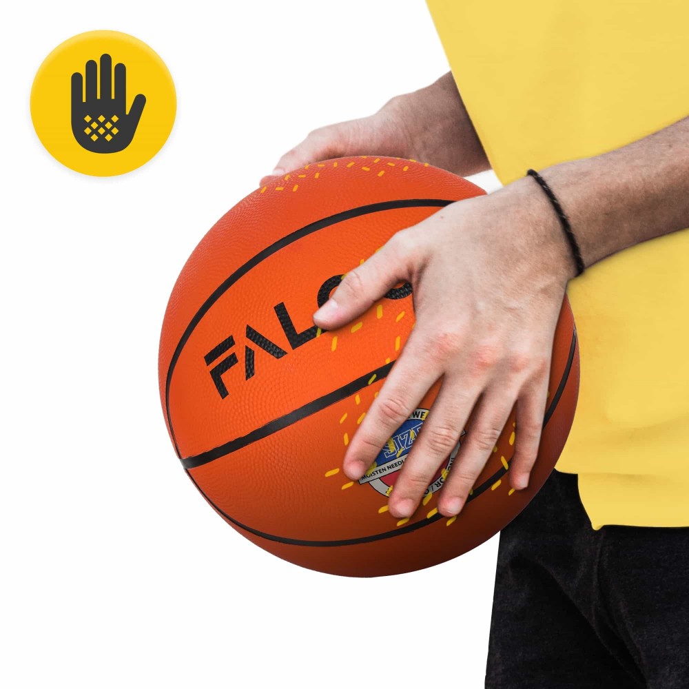 М'яч баскетбольний Falcon Classic Orange Size 7 (P-5905973404242)